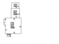 391 Lexington St, Newton, MA 02466 floor plan