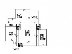 18 Heatherland Rd, Newton, MA 02461 floor plan