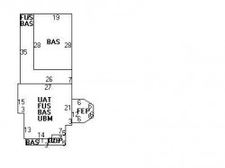 178 Concord St, Newton, MA 02462 floor plan