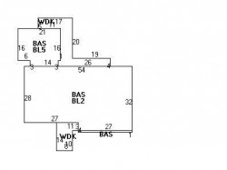 4 Judith Rd, Newton, MA 02459 floor plan