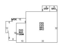 509 Ward St, Newton, MA 02459 floor plan