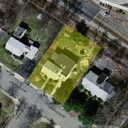 88 Longfellow Rd, Newton, MA 02462 aerial view