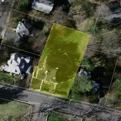 123 Sargent St, Newton, MA 02458 aerial view