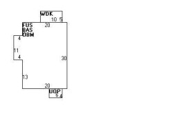 23 Wetherell St, Newton, MA 02464 floor plan