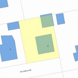 10 Columbus Ter, Newton, MA 02461 plot plan