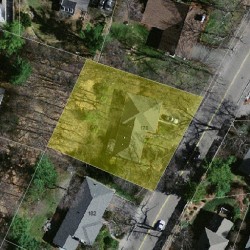 170 Brookline St, Newton, MA 02467 aerial view