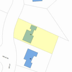 54 Day St, Newton, MA 02466 plot plan