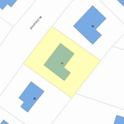 40 Schofield Dr, Newton, MA 02460 plot plan