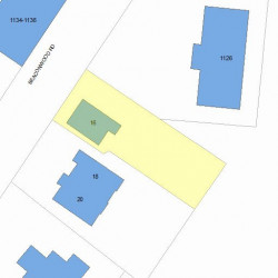 16 Beaconwood Rd, Newton, MA 02461 plot plan