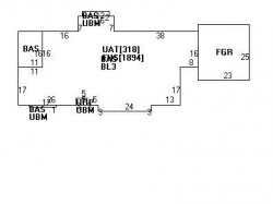 299 Prince St, Newton, MA 02465 floor plan