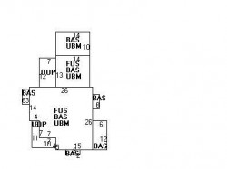 68 Hartford St, Newton, MA 02461 floor plan