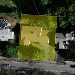 352 Brookline St, Newton, MA 02459 aerial view