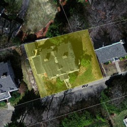 11 Fairview Ter, Newton, MA 02465 aerial view