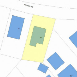 18 Parkway Rd, Newton, MA 02460 plot plan