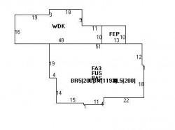 73 Sheffield Rd, Newton, MA 02460 floor plan