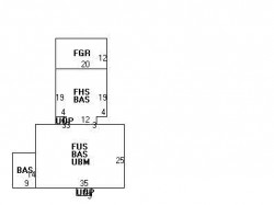 6 Rowena Rd, Newton, MA 02459 floor plan