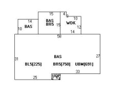 15 Jameson Rd, Newton, MA 02458 floor plan