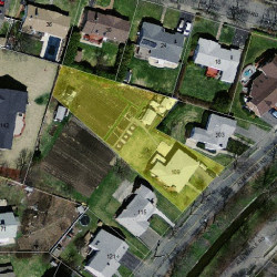 109 Albemarle Rd, Newton, MA 02460 aerial view