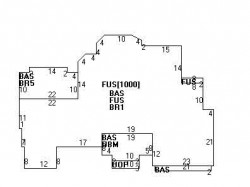 15 Laura Rd, Newton, MA 02468 floor plan