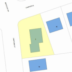 8 Owatonna St, Newton, MA 02466 plot plan