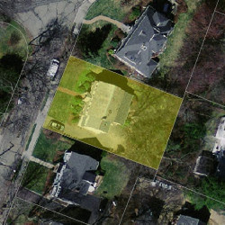 8 Whitney Rd, Newton, MA 02460 aerial view