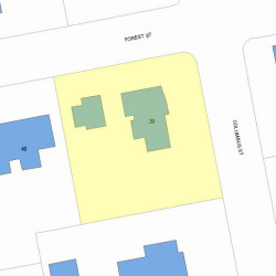 39 Columbus St, Newton, MA 02461 plot plan