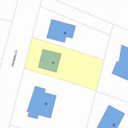 66 Grasmere St, Newton, MA 02458 plot plan