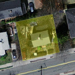 515 Auburn St, Newton, MA 02466 aerial view