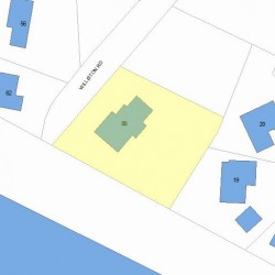 88 Williston Rd, Newton, MA 02466 plot plan