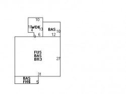 33 Princess Rd, Newton, MA 02465 floor plan