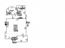 361 Albemarle Rd, Newton, MA 02460 floor plan