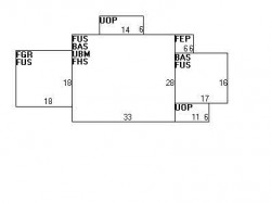 154 Langdon St, Newton, MA 02458 floor plan