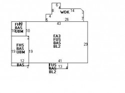 185 Valentine St, Newton, MA 02465 floor plan