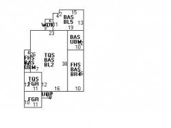 38 Garland Rd, Newton, MA 02459 floor plan