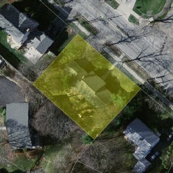 29 Wheeler Rd, Newton, MA 02459 aerial view