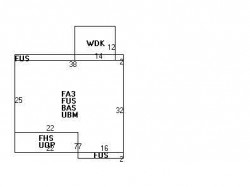 52 Bourne St, Newton, MA 02466 floor plan