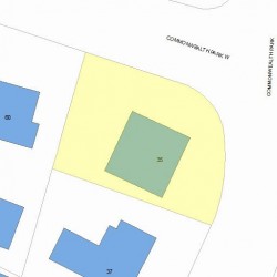 35 Commonwealth Park, Newton, MA 02459 plot plan