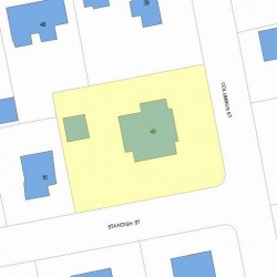 49 Columbus St, Newton, MA 02461 plot plan