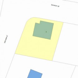 3 Cannon St, Newton, MA 02461 plot plan