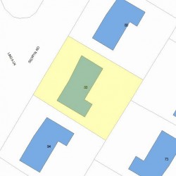 88 Selwyn Rd, Newton, MA 02461 plot plan
