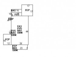 14 Melville Ave, Newton, MA 02460 floor plan