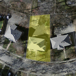 48 Westchester Rd, Newton, MA 02458 aerial view