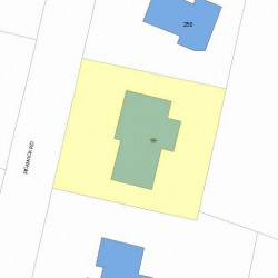 99 Pickwick Rd, Newton, MA 02465 plot plan