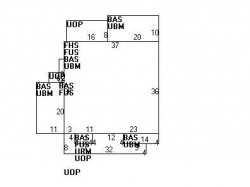 866 Beacon St, Newton, MA 02459 floor plan