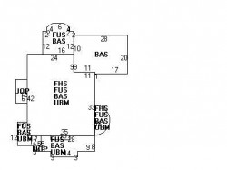 406 Walnut St, Newton, MA 02460 floor plan