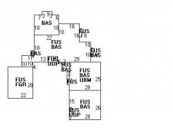 199 Otis St, Newton, MA 02465 floor plan