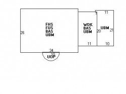 601 Centre St, Newton, MA 02458 floor plan