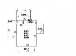 20 Oakland Ave, Newton, MA 02466 floor plan