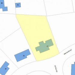 67 Annawan Rd, Newton, MA 02468 plot plan