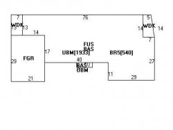 1301 Commonwealth Ave, Newton, MA 02465 floor plan